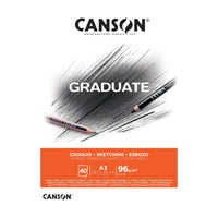 CANSON Graduate Sketching Pad A3 96 g/m² - 40 Sheets