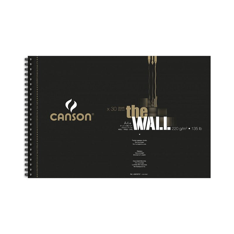 CANSON The Wall Marker Pad A4+ 220 g - 30 sheets