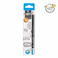 Carioca Triangular Graphite Pencil Set Black 2H, 12 pcs – 3/H