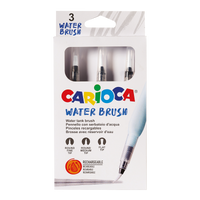 Carioca Water Brush Set - 3-piece set