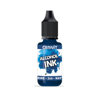 CERNIT Alcohol-Based Color Ink 20 ml – 246 navy blue