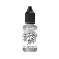 CERNIT Alcohol-Based Color Ink 20 ml – 080 silver