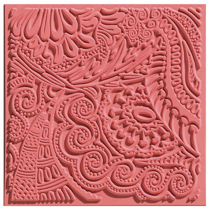 CERNIT Polymer Clay Texture 90x90 mm | various motifs — image 1