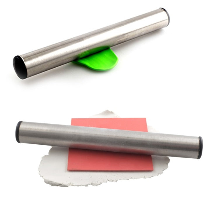 CERNIT Stainless Steel Roller for Polymer Clay
