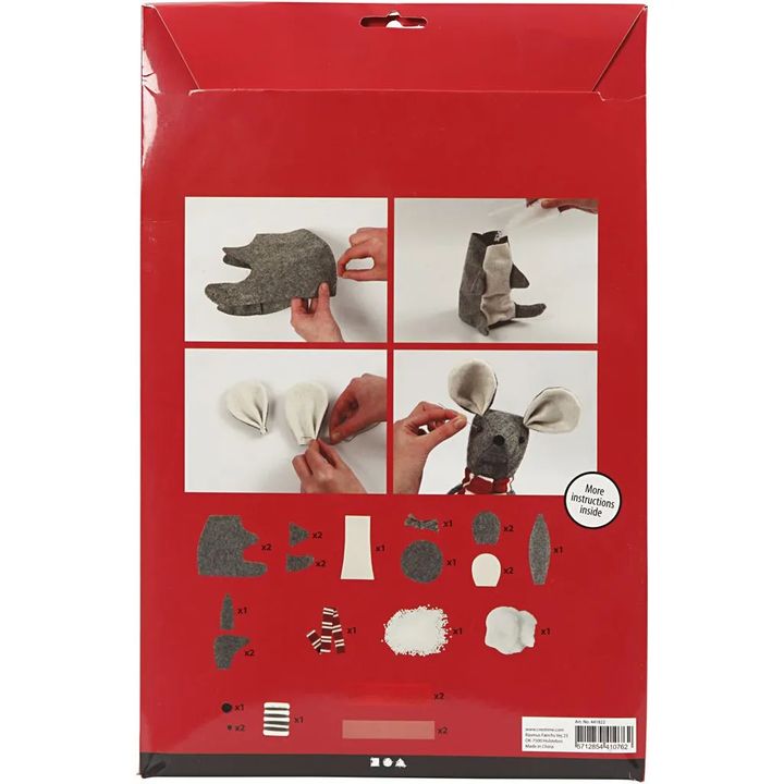 Christmas Mouse Craft Set, image 3