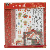 Red Christmas Scrapbooking Set — image 1