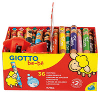 Chunky Round Colored Pencils GIOTTO be-bè School Pack