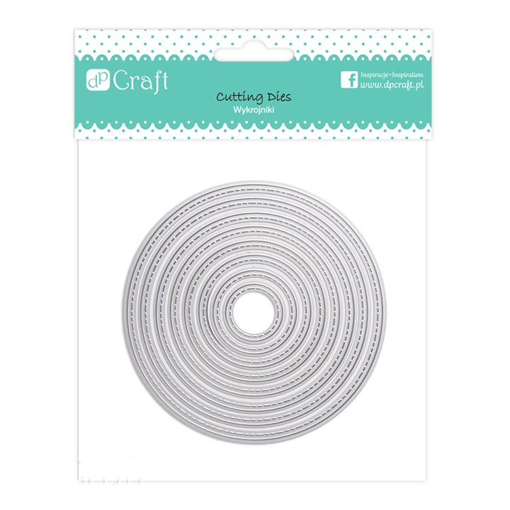 Circles Cutting Dies, Set of 8