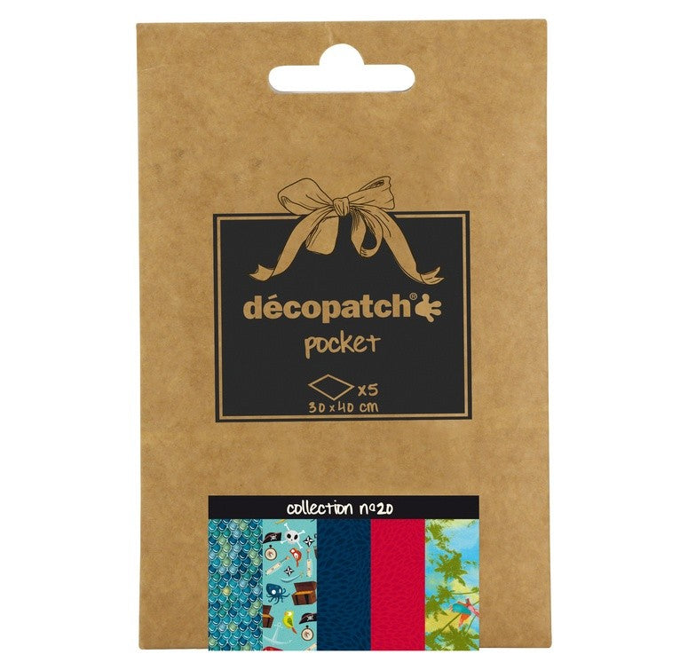 CLAIREFONTAINE Decopatch Decoupage Paper 30 x 40 cm – Collections 6 – 20 – collection no. 20