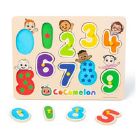 Cocomelon Wooden Number Puzzle