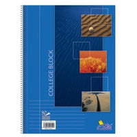 Lined School Notebook College Block, 80 Sheets | various formats — image 2