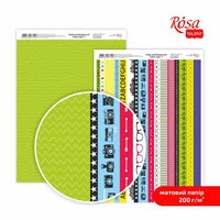Color Style Scrapbooking Paper A4 – No. 7