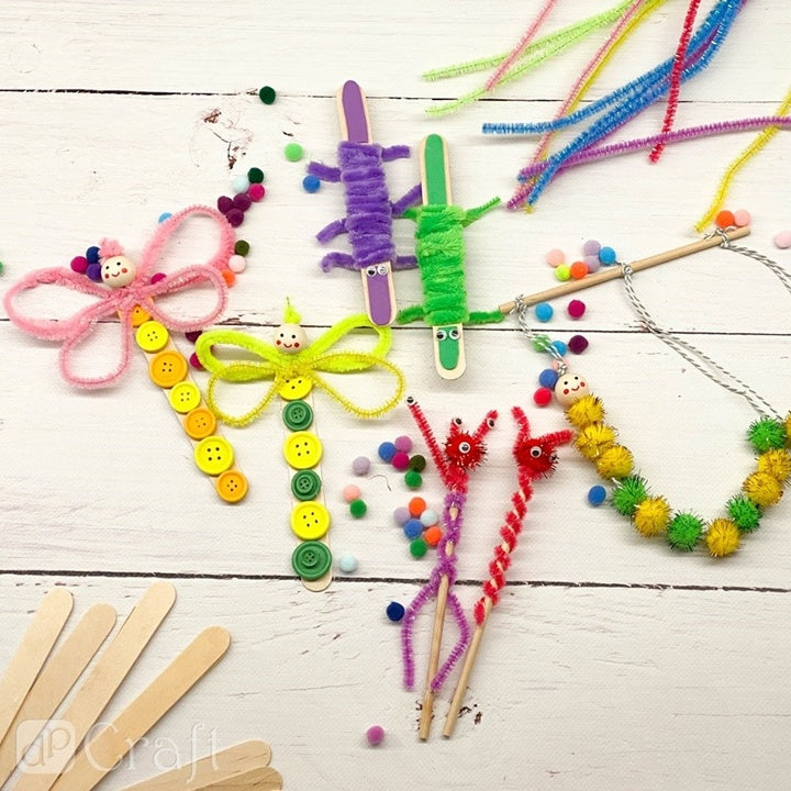 Colorful Chenille Stems - 30 cm x 4 mm / 40 pcs