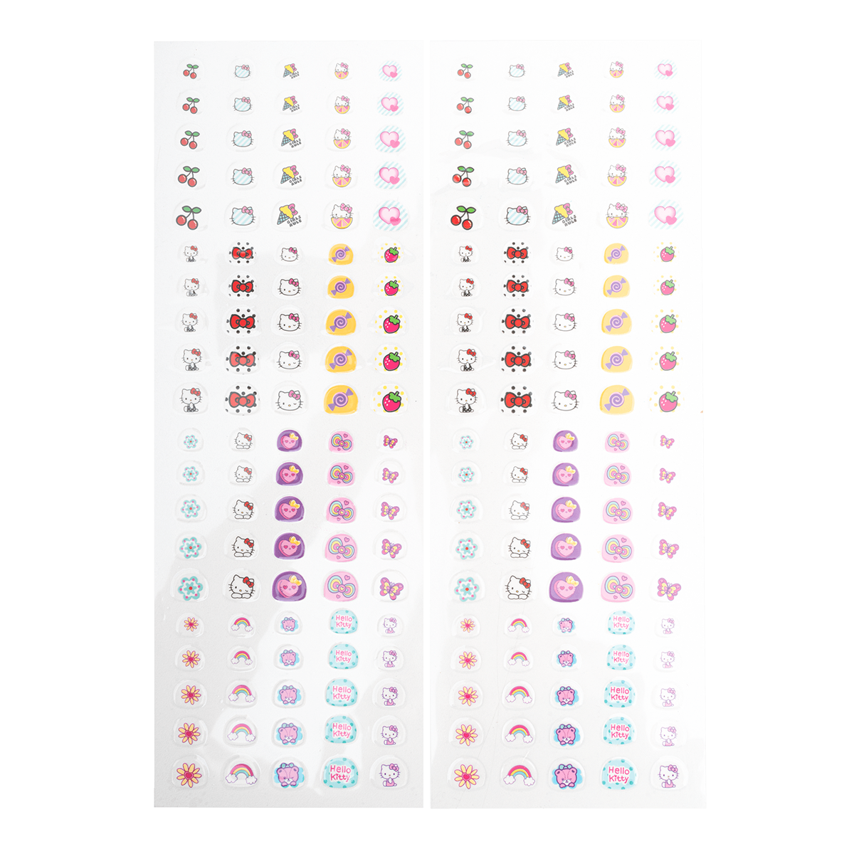 Colorino Hello Kitty Nail Stickers - 200 pcs