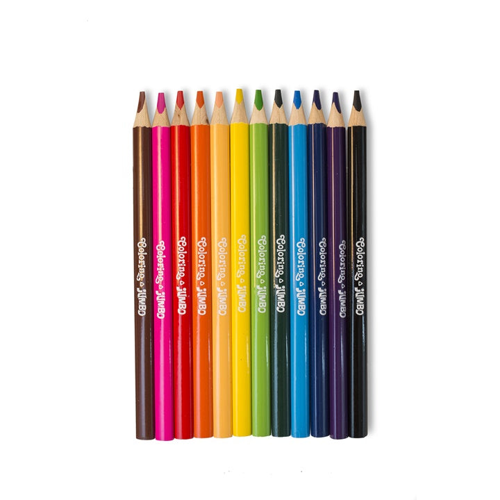 Colorino Triangular JUMBO Colored Pencils, Set of 12 — image 2