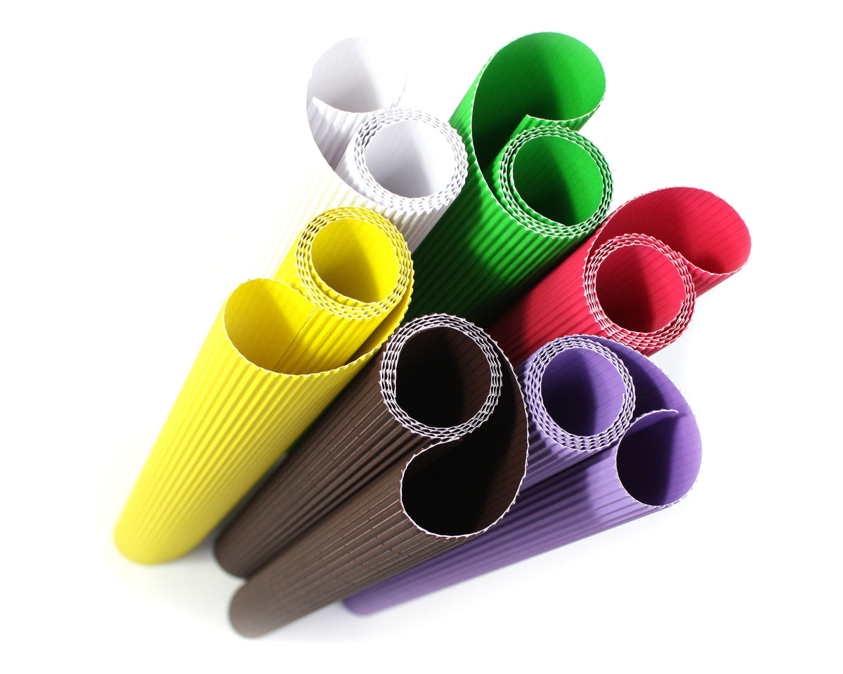 Corrugated Cardboard | various colors