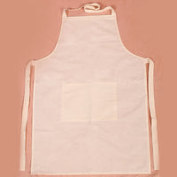 Cotton Apron with Pocket - 70 x 75 cm