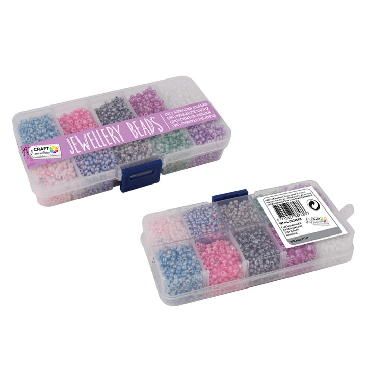 Craft Sensations Colored Plastic Beads
