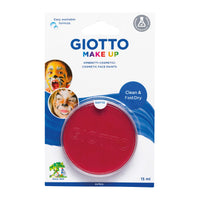 Cream Face & Body Paint GIOTTO Make Up 15 ml – red