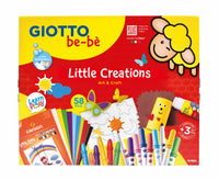 Creative art set GIOTTO be-bè Little Creations - 58 pcs