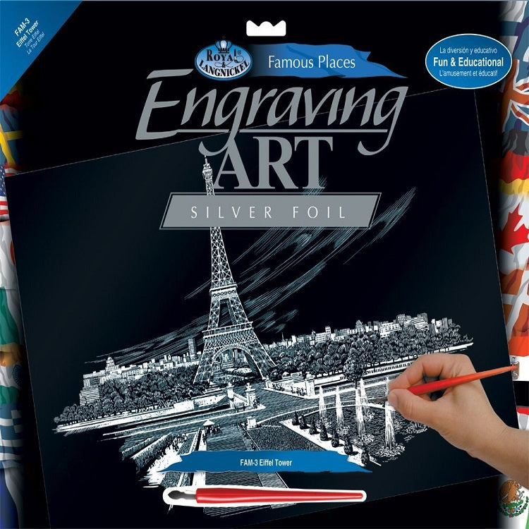 Creative Engraving Set A3 - Paris