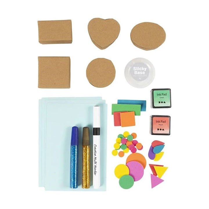 Creative Foam Printing Set - Boxes and Greeting Cards