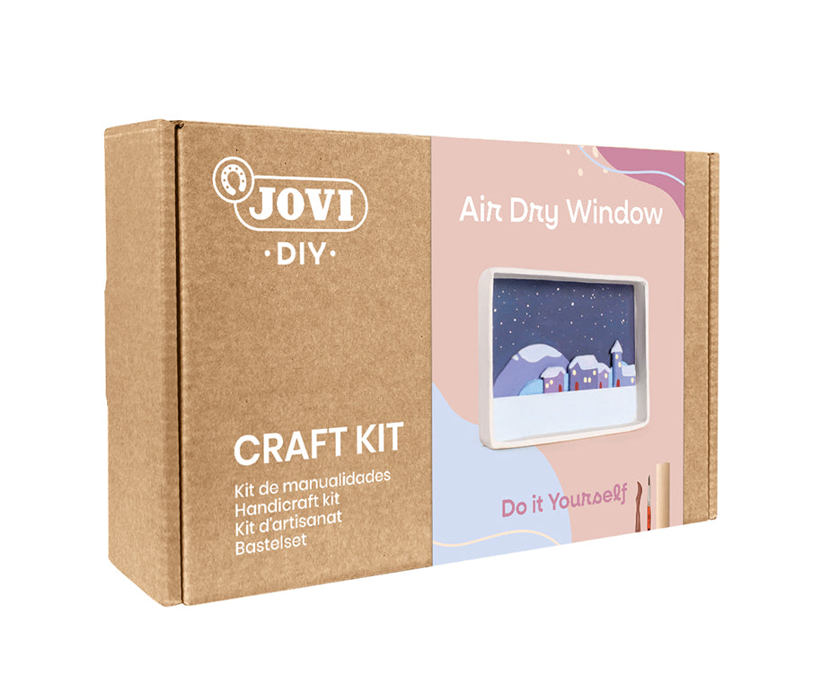 Creative Modelling Set JOVI Kraft Window Landscape – 24 pcs