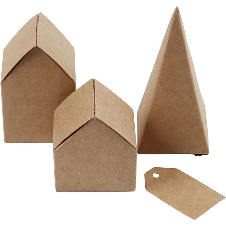 Creative Paper Set, Houses and Trees