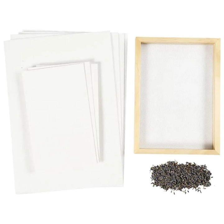 Creative Set for Making Paper with Lavender