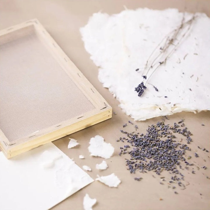 Creative Set for Making Paper with Lavender