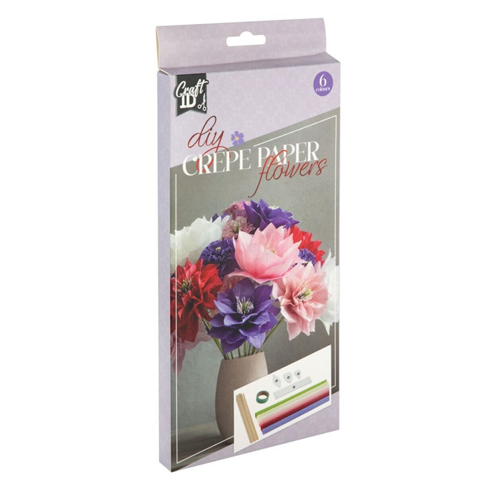 Crepe Paper Flower-Making Set, 6 Colors — image 1