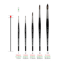 da Vinci Casaneo 5598 Brush | various sizes — image 2