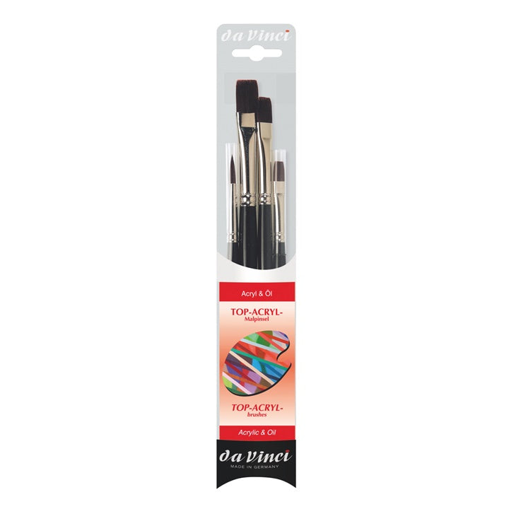 da Vinci Top-Acryl Brush Set