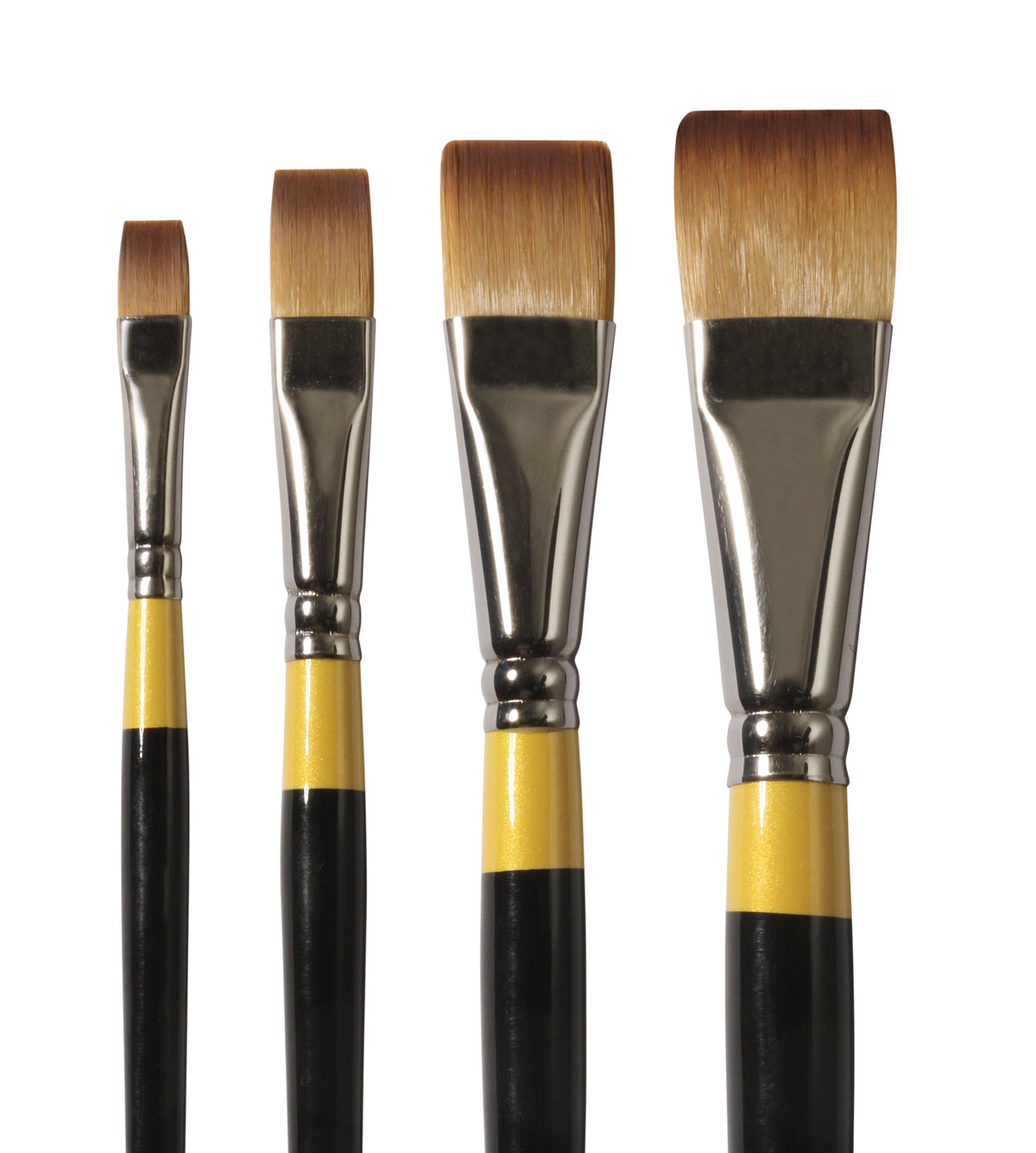 DALER ROWNEY System3 Short Flat Acrylic Brush Size 1/4