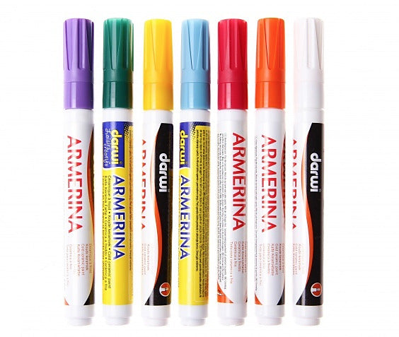 DARWI ARMERINA Porcelain Markers Without Firing 2 mm / 6 ml | various colors — image 4