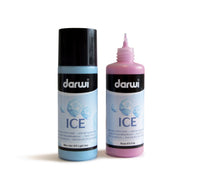 DARWI ICE Frost Effect Paint 80 ml, Pink