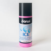DARWI ICE Frost Effect Paint 80 ml, Pink