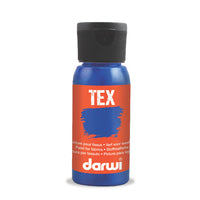 DARWI TEX Fabric Paint 50 ml – 256 Ultramarine Blue