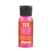 DARWI TEX Fabric Paint 50 ml – 478 Neon Pink