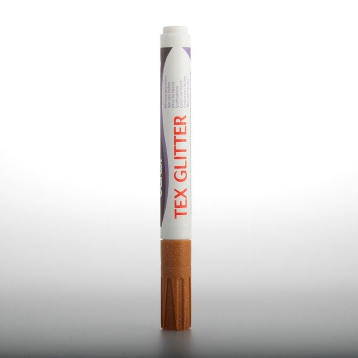DARWI TEX glitter fabric markers, 6 ml