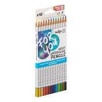 DARWI Watercolor Pencil Set - 12 pcs