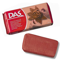 DAS Modeling Clay, Terracotta, 1 kg