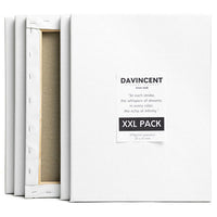 DAVINCENT Imitation Linen Canvas, Set of 5 | various sizes — image 1