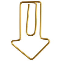 Decorative Arrow-Shaped Clips - Set of 6