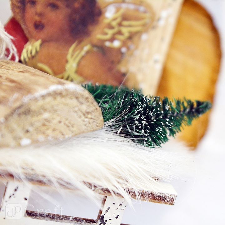 Decorative Christmas Mini Trees, Set of 6 - Image 3