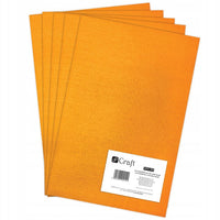 Decorative Felt, 30 x 20 cm, Various Colors / 1 pc – dark yellow