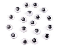 Decorative Ornaments - Wiggle Eyes, 100 pcs | various sizes