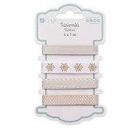 Decorative Ribbon, 4 pcs | various motifs — image 2