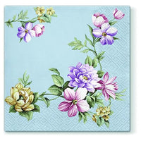 Decoupage Napkins Blue Garland - 1 pc