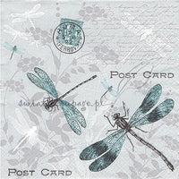 Decoupage Napkins - Dragonflies - 1 pc